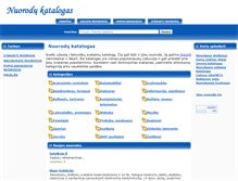Tablet Screenshot of nkatalogas.info